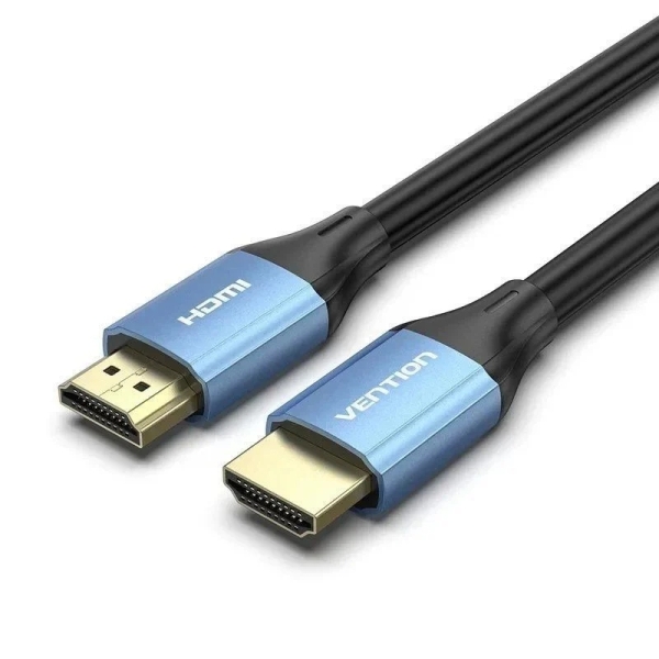 vention cable hdmi 2.0 resolucion 4k longitud 15m conectores chapados en oro revestimiento en pvc 30 awg color azul