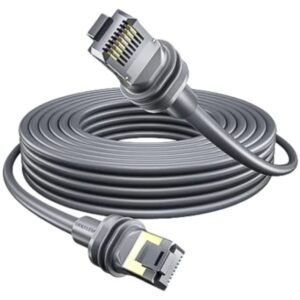 vention cable de red starlink cat.7 longitud 30m contactos chapados en oro velocidad hasta 10gbps 28awg cubierta de pvc color gris