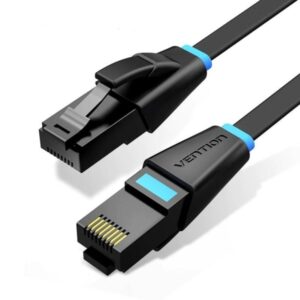 vention cable de red cat.6a utp longitud 2m velocidad hasta 1gbps 32awg cubierta de pvc color negro