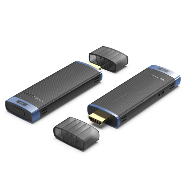 vention transmisor y receptor hdmi inalambrico 5ghz resolucion full hd alcance hasta 40m alimentacion con usb c color negro