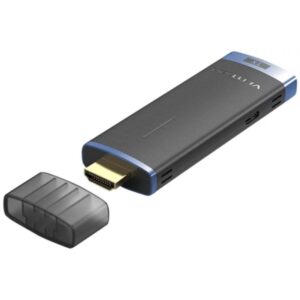 vention transmisor hdmi inalambrico 5ghz resolucion full hd alcance hasta 50m alimentacion con usb c color negro y azul