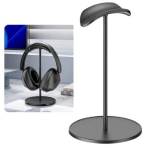 vention soporte de sobremesa para auriculares universal forma de u 235x115x115mm color negro