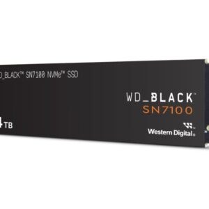 wd black sn7100 disco duro solido ssd 4tb m2 2280 pci express 4.0 nvme