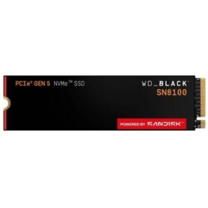 wd black sn8100 disco duro solido ssd 2tb m2 2280 pci express 5.0 nvme