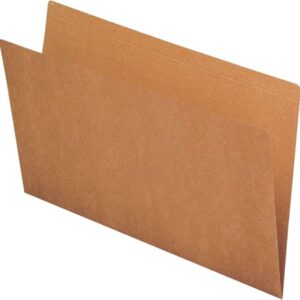 fade subcarpetas simples formato folio cartulina kraft de 230g/m2 color marron