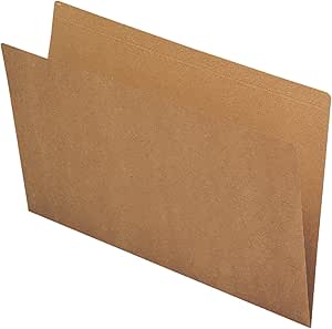 fade subcarpetas simples formato folio cartulina kraft de 170g/m2 certificado ecolabel color marron