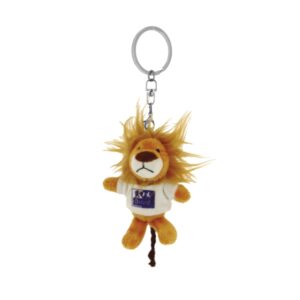 oxford lion llavero con forma de peluche leon perfecto para regalar o coleccionar color blanco