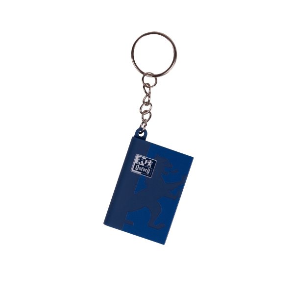 oxford europeanbook llavero con forma de cuaderno perfecto para regalar o coleccionar color azul marino