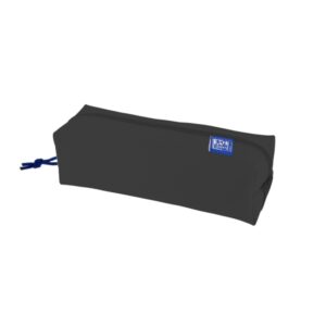 oxford kangoo live and go estuche cuadrado grande goma elastica para cuadernos color negro