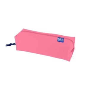oxford kangoo live and go estuche cuadrado grande goma elastica para cuadernos color sandia