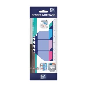 oxford regla con indices adhesivos removibles marcadores reposicionables translucidos en tonos pastel compatibilidad multiple marcapaginas colores surtidos