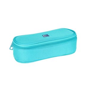 oxford kangoo kids estuche cofre goma elastica para cuadernos poliester 23x5x11cm colores surtidos