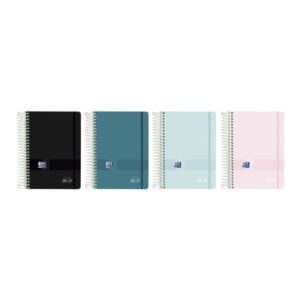oxford live and go agenda escolar con espiral castellano tapa de plastico formato octavo dia pagina colores surtidos