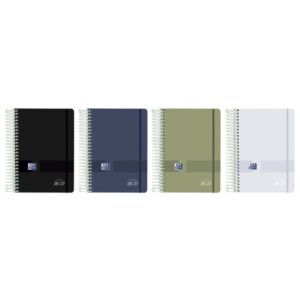 oxford live and go agenda escolar con espiral castellano tapa de plastico formato cuartilla dia pagina colores surtidos