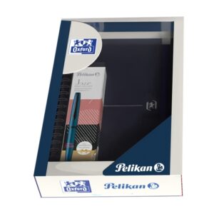 oxford pack escolar con cuaderno de espiral identity b5 boligrafo de metal jazz noble tapa extradura punteado digitalizacion de notas con app colores surtidos