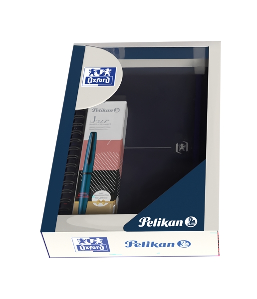 oxford pack escolar con cuaderno de espiral identity b5 boligrafo de metal jazz noble tapa extradura punteado digitalizacion de notas con app colores surtidos
