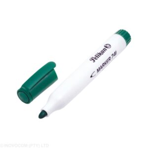 pelikan 741f rotulador para pizarra blanca punta de 2mm capuchon antisecado borrable en seco color verde
