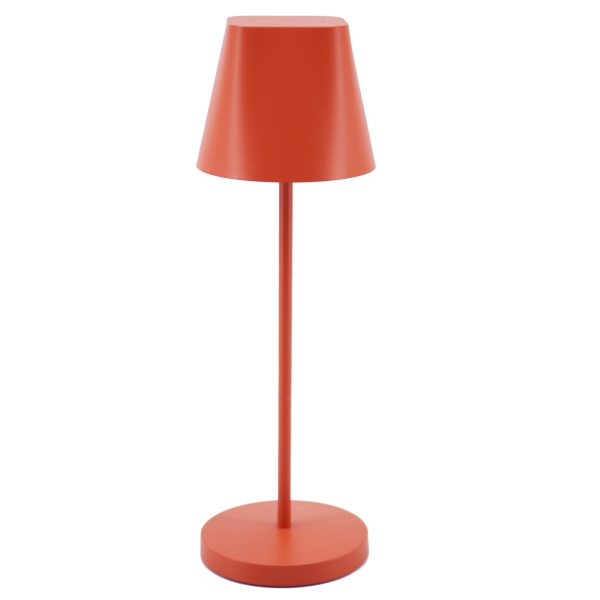 unilux ava lampara led de escritorio resistente al agua apta para uso exterior color terracota