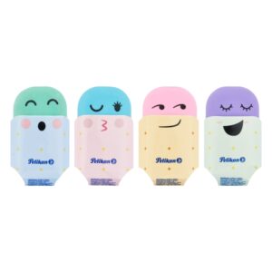 pelikan squeezy you goma de borrar dibujos impresos sin pvc ni ftalatos colores surtidos