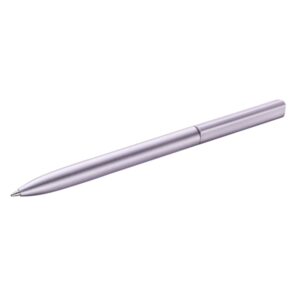 pelikan ineo boligrafo retractil trazo de 1mm mecanismo de giro recambio 337m azul aluminio anodizado satinado caja metalica de regalo color lavanda