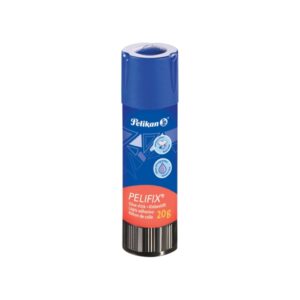 pelikan pelifix pegamento en barra de 20g sin disolventes lavable con agua fria color blanco