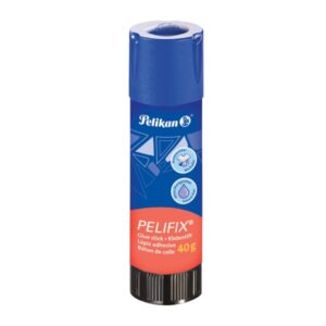 pelikan pelifix pegamento en barra de 40g sin disolventes lavable con agua fria color blanco