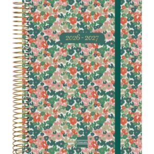 finocam espiral agenda internacional 18 meses 2 dias por pagina formato e10 155x212mm tapas de polipropileno papel de 70g/m2 esquinas microperforadas multicolor