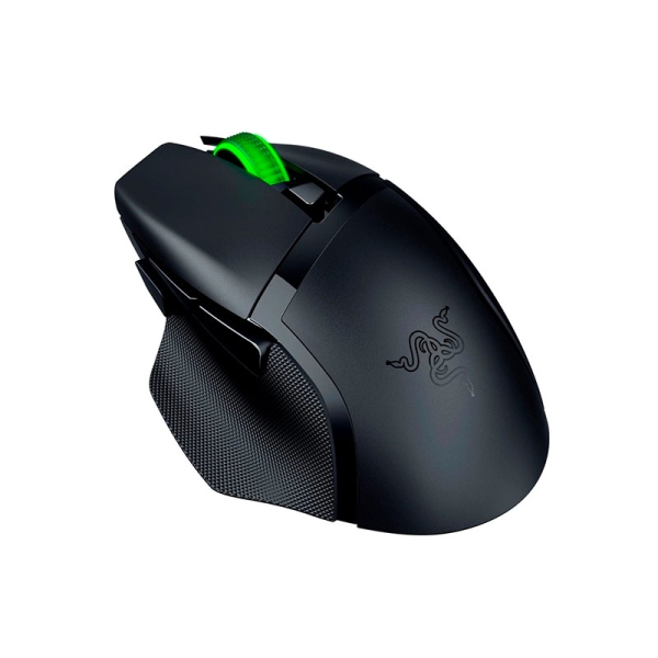 razer basilisk v3 x hyperspeed raton gaming sensor optico 18000dpi 7 botones programables wirelesss razer chroma rgb color negro