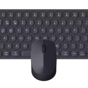 rapoo 9010m pack teclado compacto + raton inalambricos bluetooth y 2.4ghz raton 2400 dpi autonomia hasta 12 meses color negro