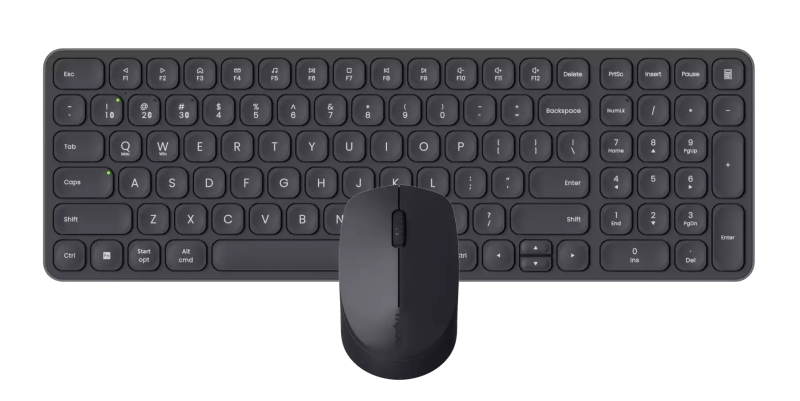 rapoo 9310m pack teclado ultrafino + raton inalambricos bluetooth y 2.4ghz raton 2400 dpi autonomia hasta 12 meses color negro
