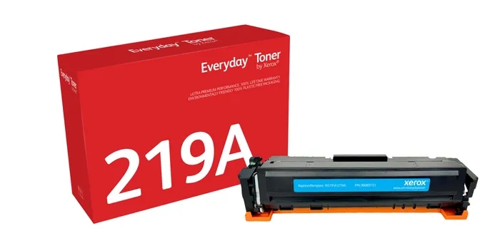 xerox everyday canon 075 cyan cartucho de toner generico reemplaza 6364c002