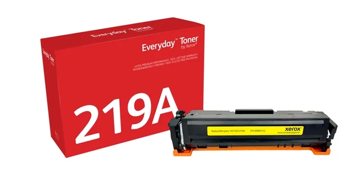 xerox everyday canon 075 amarillo cartucho de toner generico reemplaza 6362c002