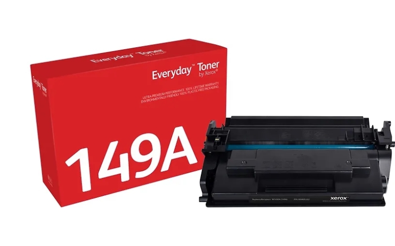 xerox everyday hp w1490a negro cartucho de toner generico reemplaza 149a