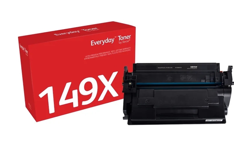 xerox everyday hp w1490x negro cartucho de toner generico reemplaza 149x