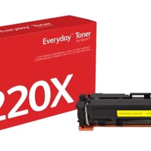 xerox everyday hp w2202x/w2202a amarillo cartucho de toner generico reemplaza 220x/220a