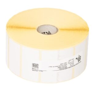 zebra z select 2000d pack de 4 rollos de etiquetas termicas originales 100x50mm adhesivo permanente 1.300 unidades x rollo 87000
