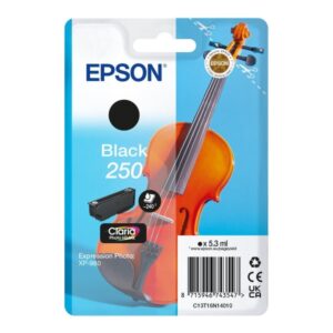 epson 250 negro cartucho de tinta original c13t16n14010