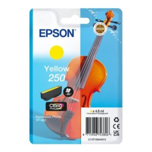 epson 250 amarillo cartucho de tinta original c13t16n44010