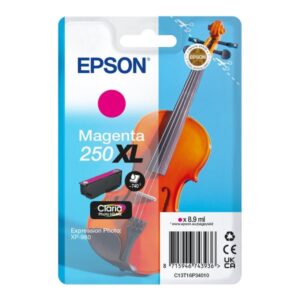 epson 250xl magenta cartucho de tinta original c13t16p34010