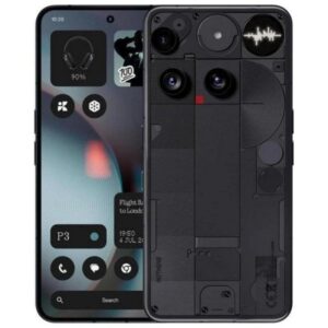 nothing phone (3) smartphone pantalla 6,67" 12gb 256gb camara 50mp bateria 5150mah color negro