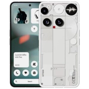 nothing phone (3) smartphone pantalla 6,67" 16gb 512gb camara 50mp bateria 5150mah color blanco