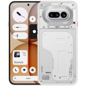 nothing phone (4a) smartphone pantalla 6,78" 8gb 128gb camara 50mp bateria 5080mah color blanco