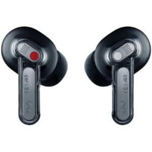 nothing ear (3) auriculares bluetooth tws cancelacion de ruido anc driver dinamico 12mm hasta 38 horas reproduccion color negro