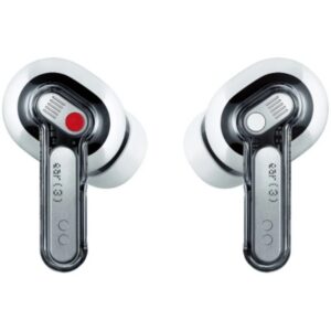 nothing ear (3) auriculares bluetooth tws cancelacion de ruido anc driver dinamico 12mm hasta 38 horas reproduccion color blanco