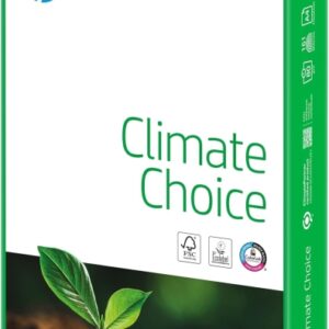 hp climate papel a4 80gr 210x297mm (500 hojas) blanco certificacion climatepartner envoltorio de papel reciclable