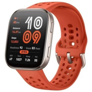 amazfit bip 6 reloj inteligente smartwatch pantalla 1.97" bluetooth 5.2 resistencia al agua 5 atm color rojo