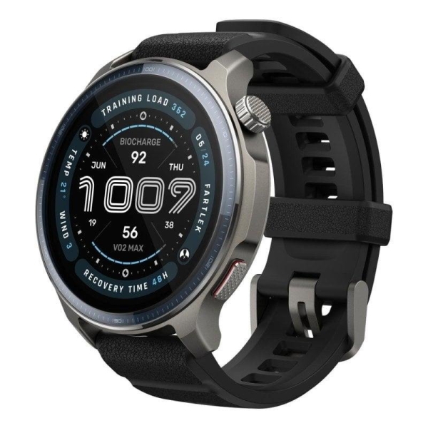 amazfit balance 2 reloj inteligente smartwatch pantalla 1.5" cristal de zafiro resistencia 10 atm autonomia hasta 21 dias color negro
