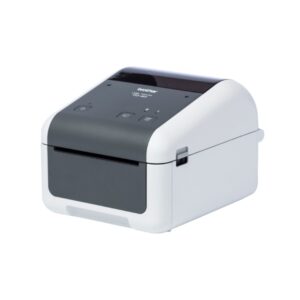 brother td 4215d impresora termica de etiquetas usb resolucion 203ppp velocidad 152,4mms color blanco/gris