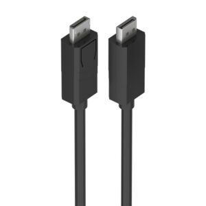 aisens cable displayport 1.4 macho 8k a 60hz longitud 3m tecnologia mst conductor ccs color negro