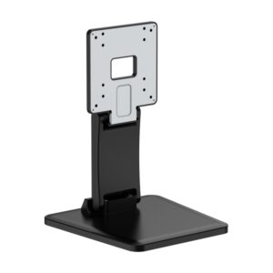aisens eco soporte de sobremesa para monitor de 10" 27" soporta hasta 6.5kg inclinable incluye accesorios vesa 100x100mm acero de alta resistencia color negro